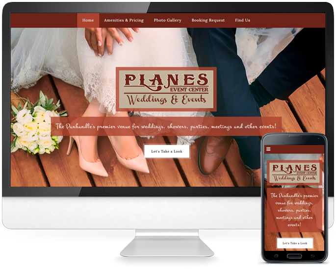 Event website design in Amarillo, TX